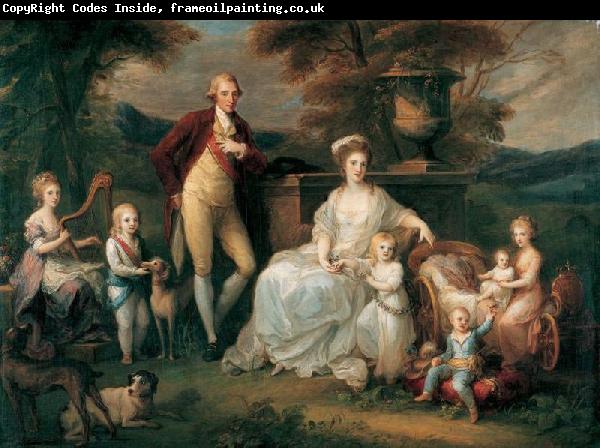 Angelica Kauffmann Portrait of Ferdinand IV of Naples, and his Family